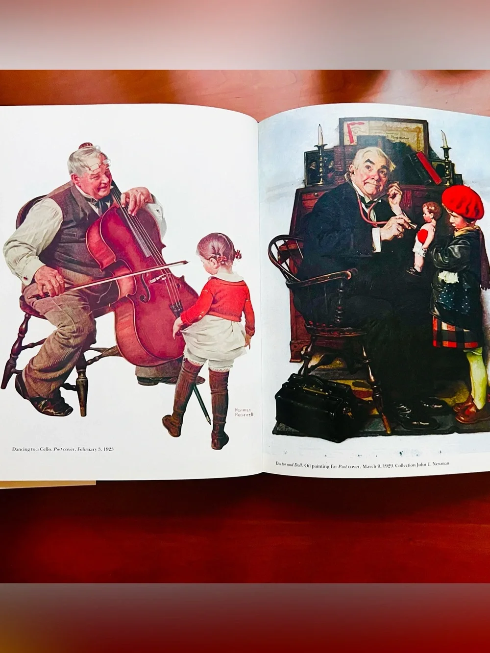 VINTAGE 1979 “THE NORMAN ROCKWELL TREASURY” HARDCOVER BOOK
